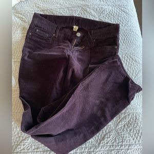 JCrew 10 tall straight leg cords